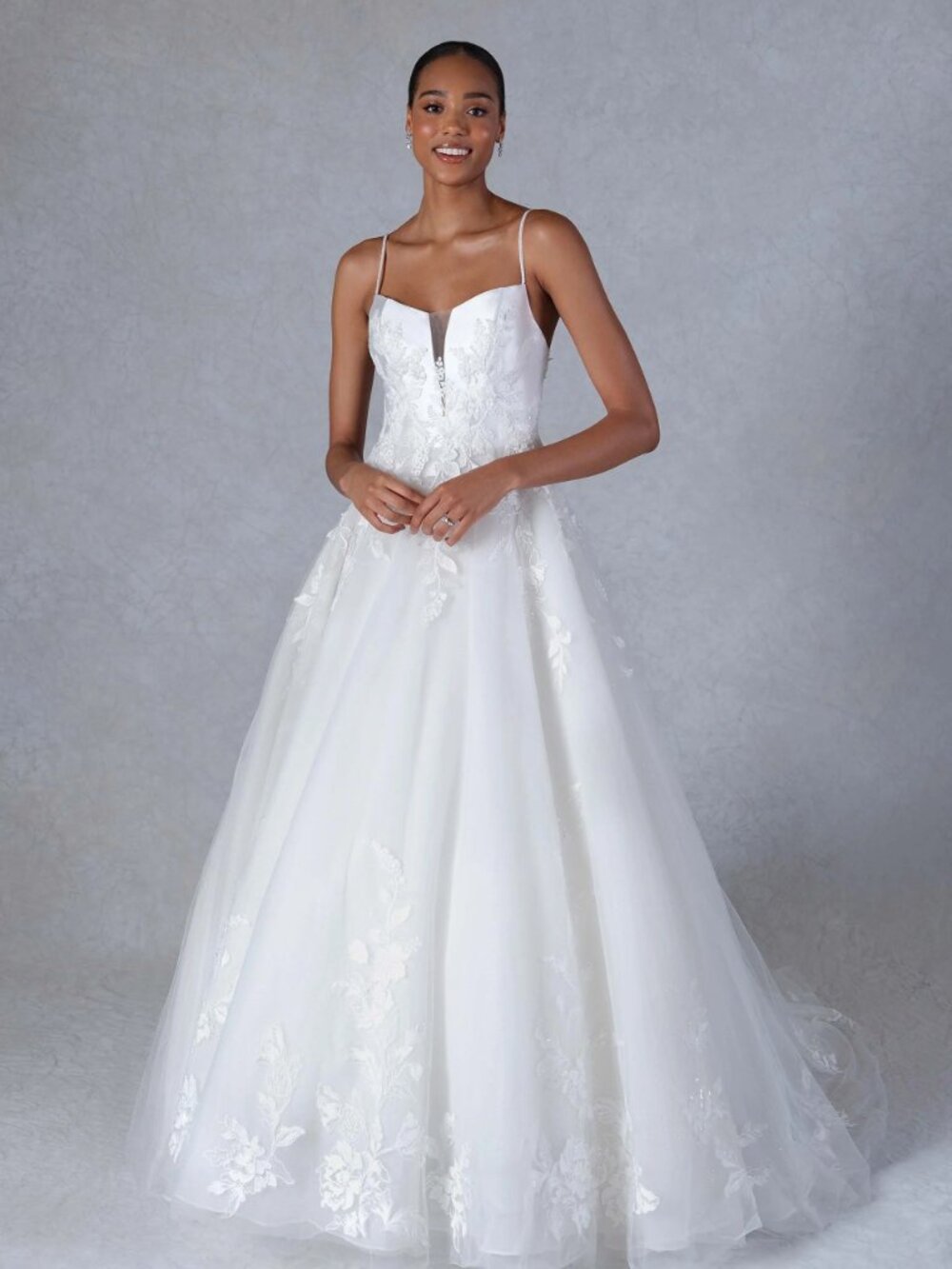Sample Justin Alexander D1023 Quartz Bridal Wedding Gown Dress